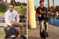 Airwheel X8 una ruota scooters elettrici: Imbottiture e cinghia di bilanciamento sono utili per Biginners