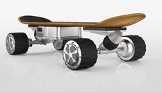 Questo skateboard motorizzato Airwheel fatto di luce e materiali solidi che è durevole e riciclabile possono essere ampiamente applicati a diverse occasioni.