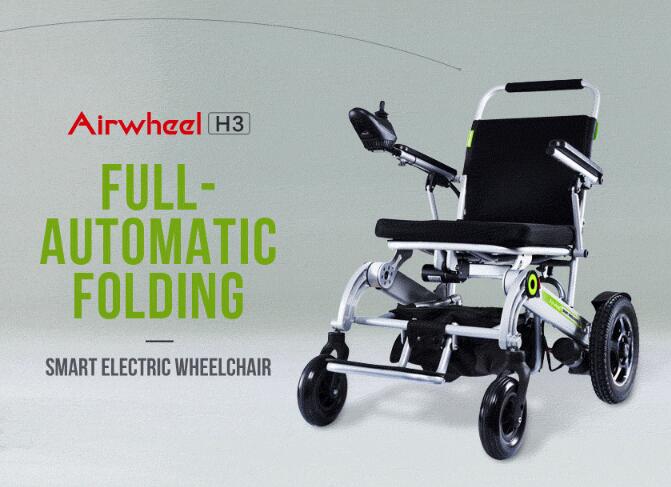 Airwheel H3 automatic folding electric wheelchair.